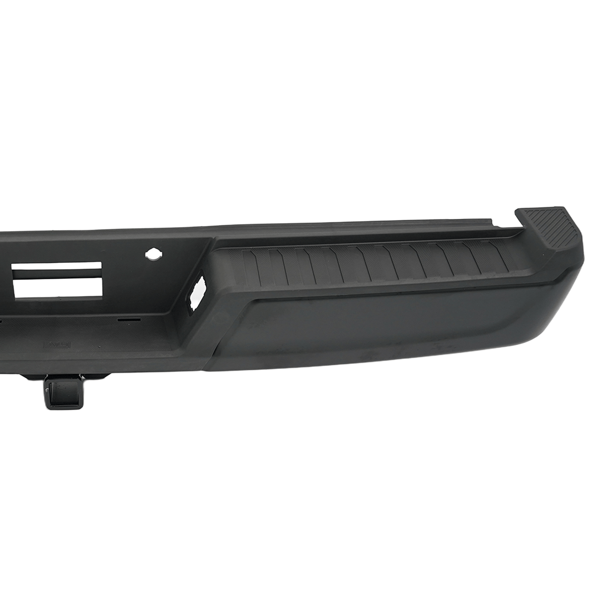 W/o Sensor Holes Fit For Ford F-150 2021 2022 2023 Rear Bumper Assembly Black
