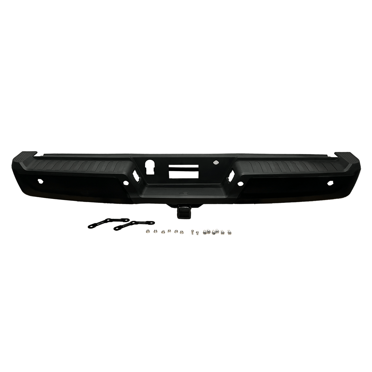 W/o Sensor Holes Fit For Ford F-150 2021 2022 2023 Rear Bumper Assembly Black