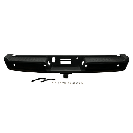 W/o Sensor Holes Fit For Ford F-150 2021 2022 2023 Rear Bumper Assembly Black