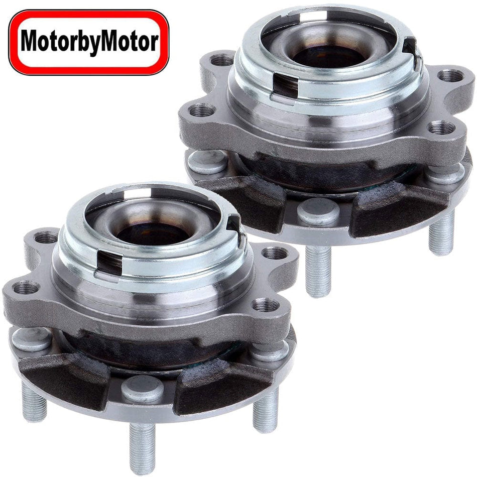 Infiniti FX Wheel Bearing Hub Assembly 2003-2013 Front HA590125 2pcs