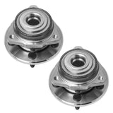 Pair 2 Front Wheel Bearing & Hubs for 2002 2003 2004 2005 Jeep Liberty w/o ABS