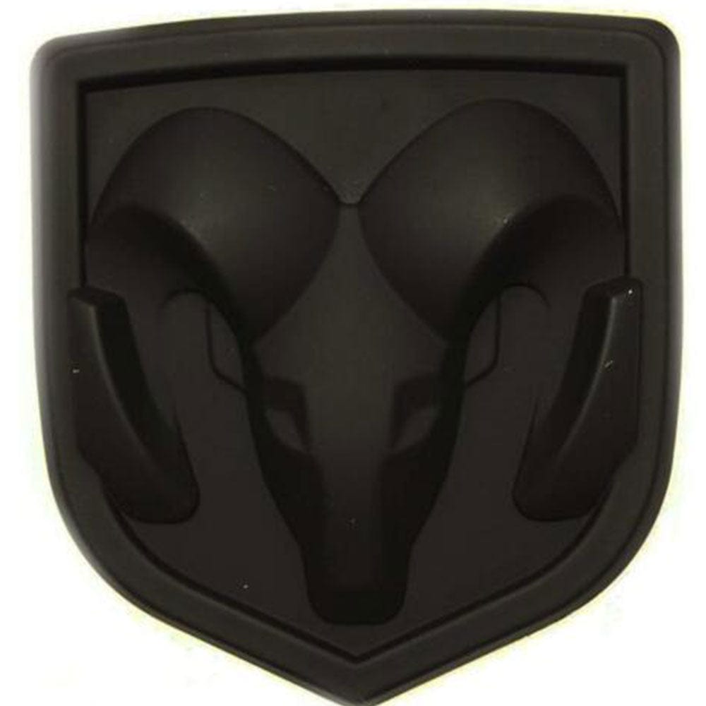Dodge Ram Emblem Rear Tailgate Black 68218155AB 68218155AA
