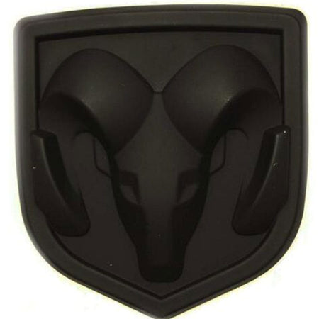 Dodge Ram Emblem Rear Tailgate Black 68218155AB 68218155AA