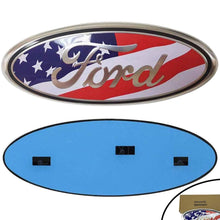 Load image into Gallery viewer, Ford Edge F-150 Explorer Ranger Emblem 9&quot; American Flag Oval Badge