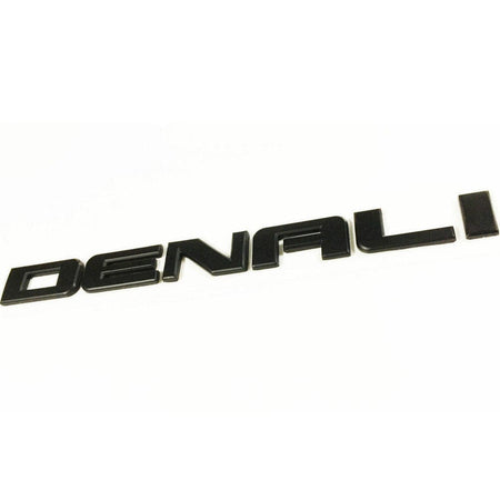 GMC Denali emblem Letter Matte Black 20930232