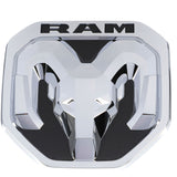RAM Emblem Ram Head Tailgate Chrome Black 68276327aa