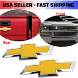 Chevrolet Silverado 1500 Bowtie Emblem Kit Gold