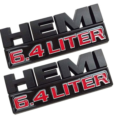 Dodge RAM Emblem kit - Grille Tailgate 2500 4X4 6.4 Liter HEMI Emblem