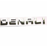 GMC Denali Emblem kit Letter Chrome 20930232