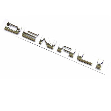 GMC Denali Emblem kit Letter Chrome 20930232