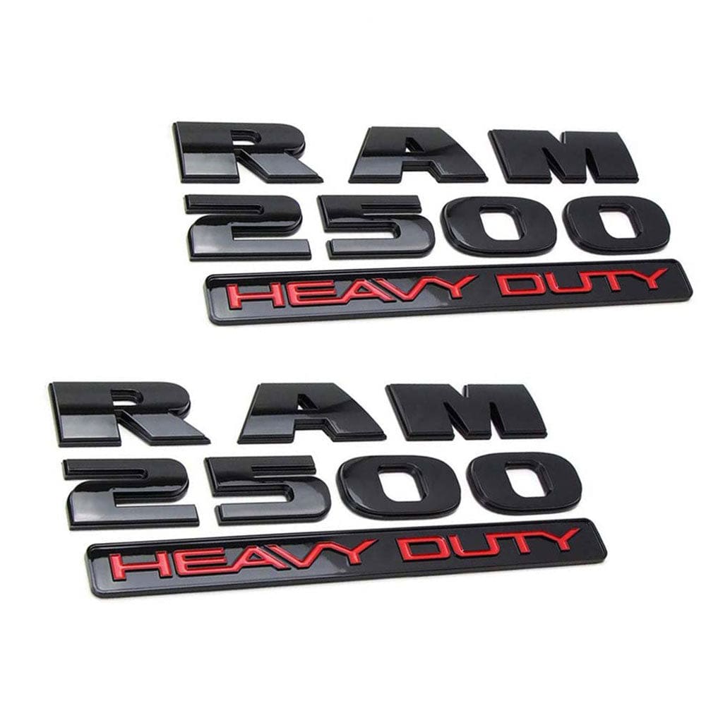 Dodge RAM Emblem kit - Grille Tailgate 2500 4X4 6.4 Liter HEMI Emblem
