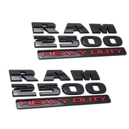 Dodge RAM Emblem kit - Grille Tailgate 2500 4X4 6.4 Liter HEMI Emblem