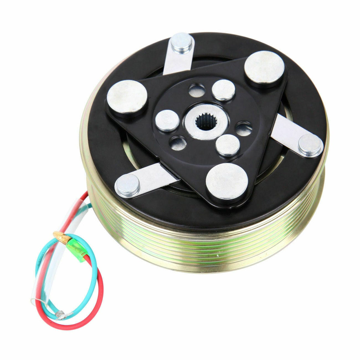 AC Compressor Clutch Kit Pulley Coil Fits 2007-2014 Honda CR-V CRV 2.4L 4CYL