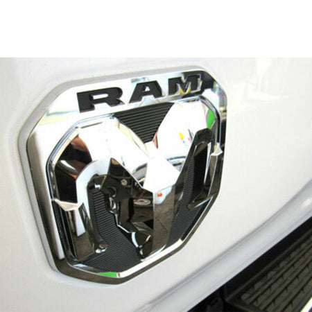 RAM Emblem Ram Head Tailgate Chrome Black 68276327aa