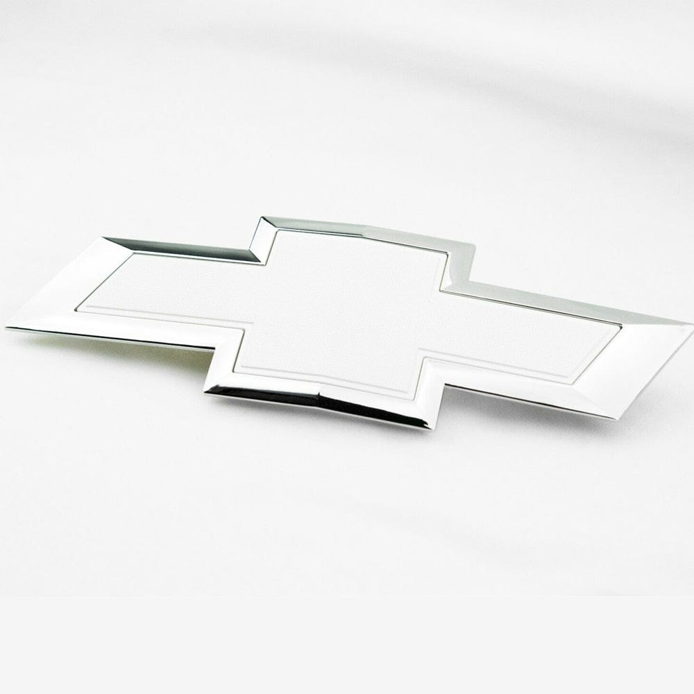 Chevrolet Silverado Emblem Tailgate BowTie 22786435 - White