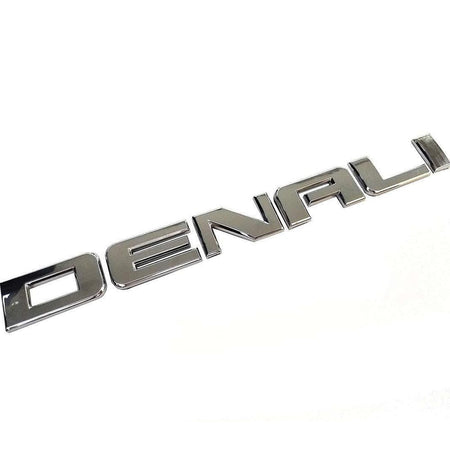 GMC Denali Emblem kit Letter Chrome 20930232