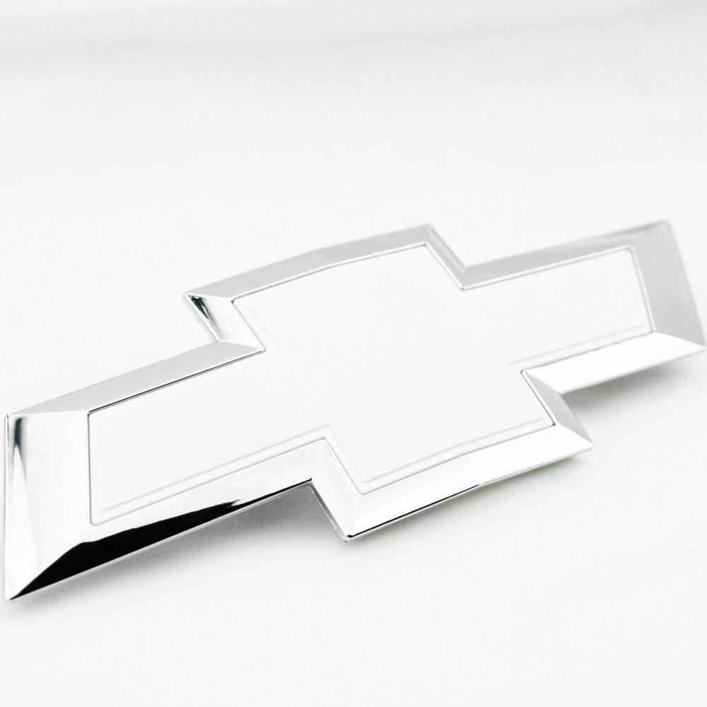 Chevrolet Silverado Emblem Tailgate BowTie 22786435 - White