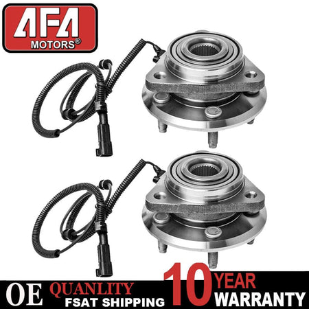Pair Front Wheel Bearing and Hub For 2007-2011 Dodge Nitro 2008-12 Jeep Liberty
