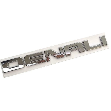GMC Denali Emblem kit Letter Chrome 20930232