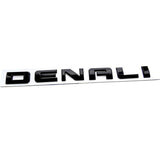 GMC Denali Emblems kit Letter Glossy Black 20930232