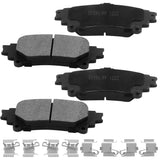 Rear Disc Brake Pads For Lexus GS TURBO IS350 IS250 RC200T Toyota Mirai D1391