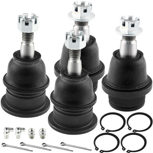 Front Upper & Lower Ball Joints Kit For Silverado Sierra Pickup Truck 4pcs