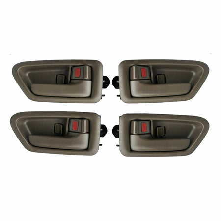 4X Front Rear Left Right Inside Beige Door Handle for 1997-2001 Toyota Camry