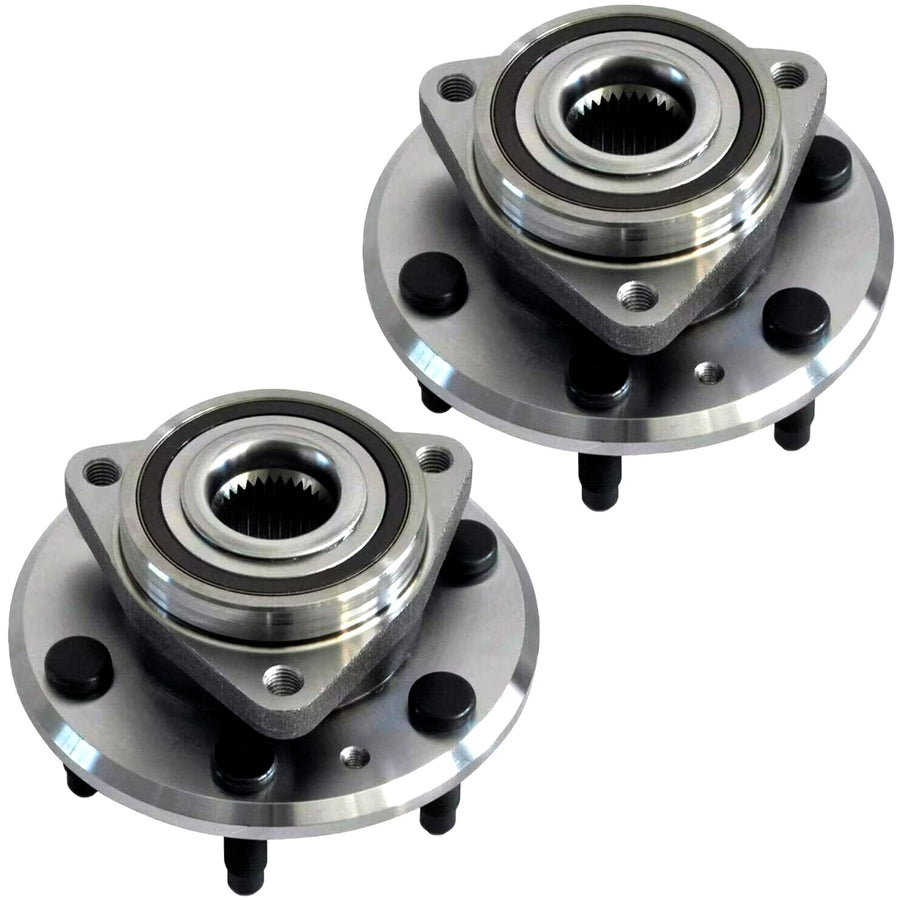 2x 513277 Front Rear Wheel Bearing Hub Assembly For 2008 2009-2017 Buick Enclave