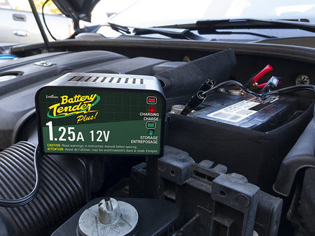 Battery Tender Plus 021-0128 12V 1.25A Motorcycle ATV Battery Charger