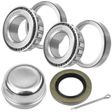 L44643 Seal 1.250'' Trailer Hub Wheel Bearing Kit For 2000# EZ Lube Axles 1.00''