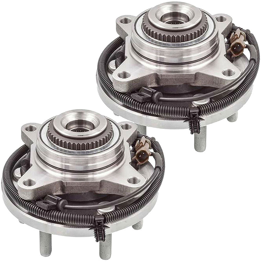 2X Front Wheel Bearing and Hub Assembly 515169 For 2015-2017 Ford F-150 3.5L