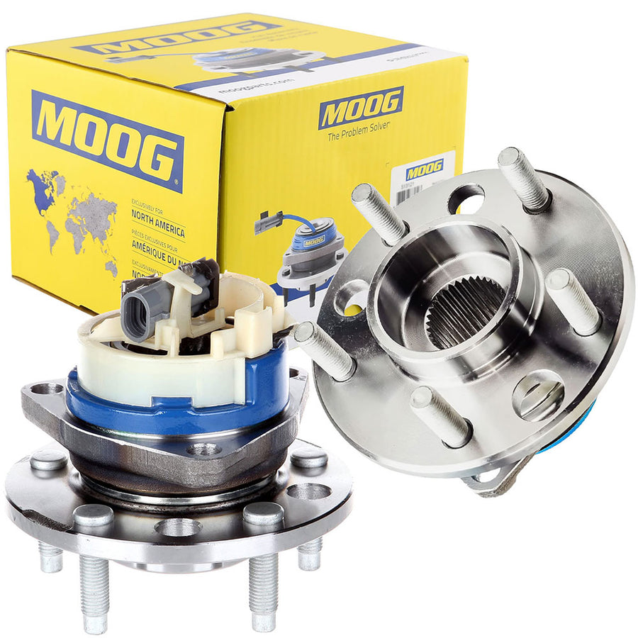 MOOG 513087 Front Wheel Hub Bearing Assembly For Olds 88 98 LSS Buick LeSabre Riviera-2pcs