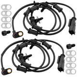 Front Wheel Speed ABS Sensor Fits for Ram 2500 2012 2013-Wheel Speed ABS Assembly-2 Pack