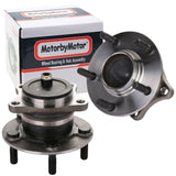 Rear Wheel Bearing Fit 2009-2013 Mazda 6 Wheel Hub with 5 Lugs-w/ABS, 512409 (2 Pack)