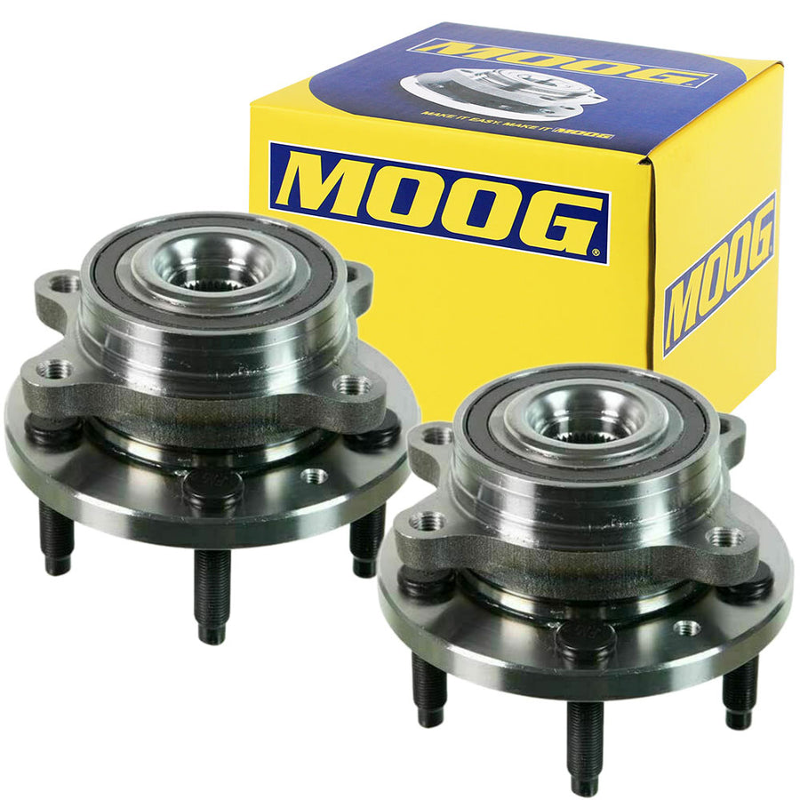 MOOG 513275 - Lincoln MKT Wheel Bearing and Hub Assembly 2009-2019 Ford Edge Flex Lincoln MKS MKT (set of 2)