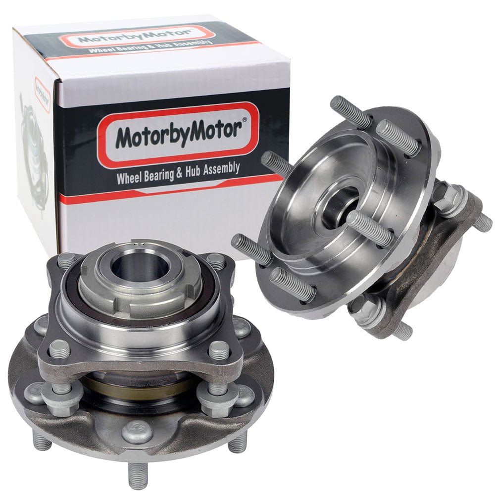 Front Wheel Bearing Fit Toyota 4Runner 2003-2019, FJ Cruiser 2007-2009, Hilux 2015-2017,Tacoma 2015-2019 Wheel Hub w/6 Lugs, RWD, 950-004 (2 Pack)
