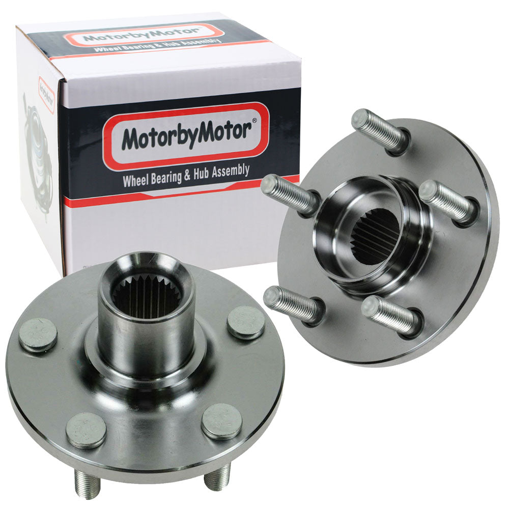 MotorbyMotor Non-Noise and Vibration Front Wheel Bearing& Hub Assembly Fits for Toyota Camry, Lexus ES300H/ES350, Toyota Avalon/Venza/Highlander/Sienna Hub Bearing w/5 Lugs-930-400, 510063-2 Pack