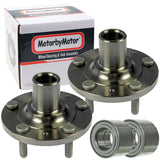 MotorbyMotor Front Wheel Bearing for 2009-2013 Mazda 6 2.5L L4 with 5 Lugs wheel Bearing 930 551 510102 (2 Pack)