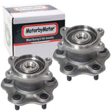 MotorbyMotor 512201 Rear Wheel Bearing Hub Assembly Fit for 2002-2006 Nissan Altima, 2004-2008 Nissan Maxima, 2004-2009 Nissan Quest Wheel Hub w/5 Lug, w/ABS - 2 PACK