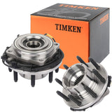 TIMKEN HA590435 Front Wheel Bearing Hub Assembly For 2011 - 16 Ford F-250 Super Duty-2pcs