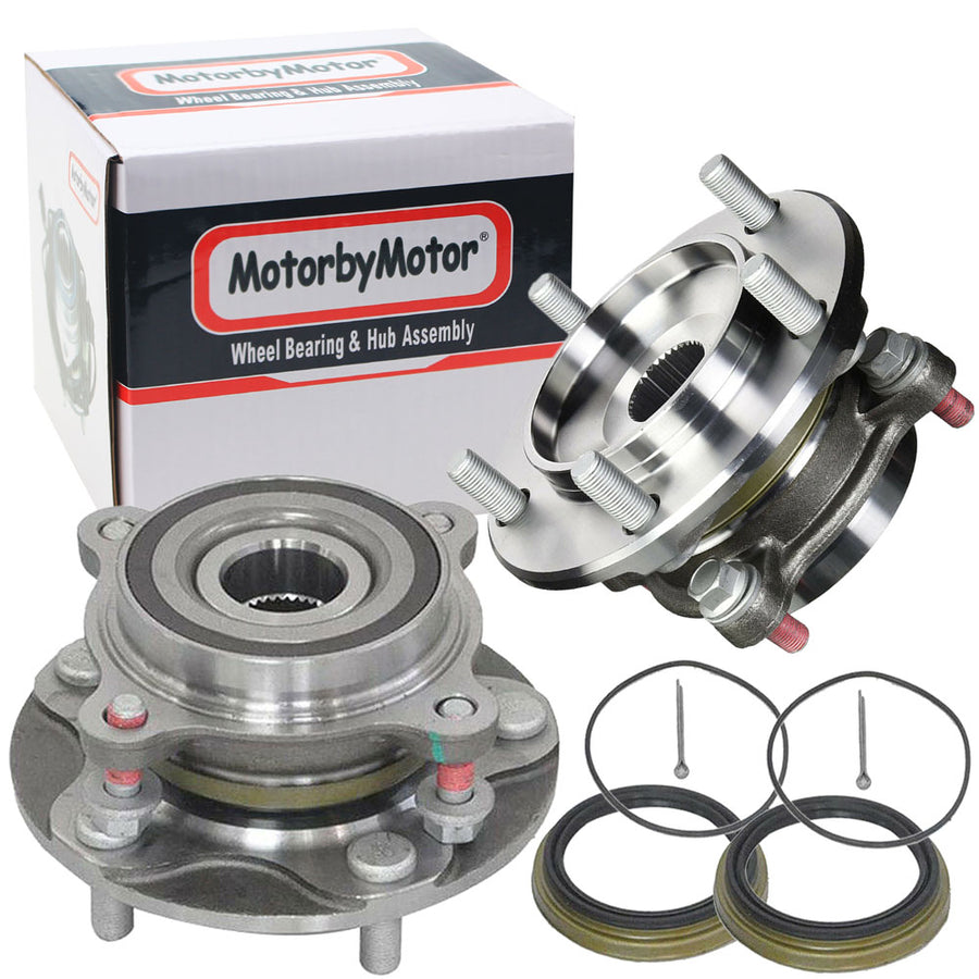 Front Wheel Bearing for Toyota Sequoia,Toyota Tundra- 4WD w/5 Lugs 950-002 (2 PACK)