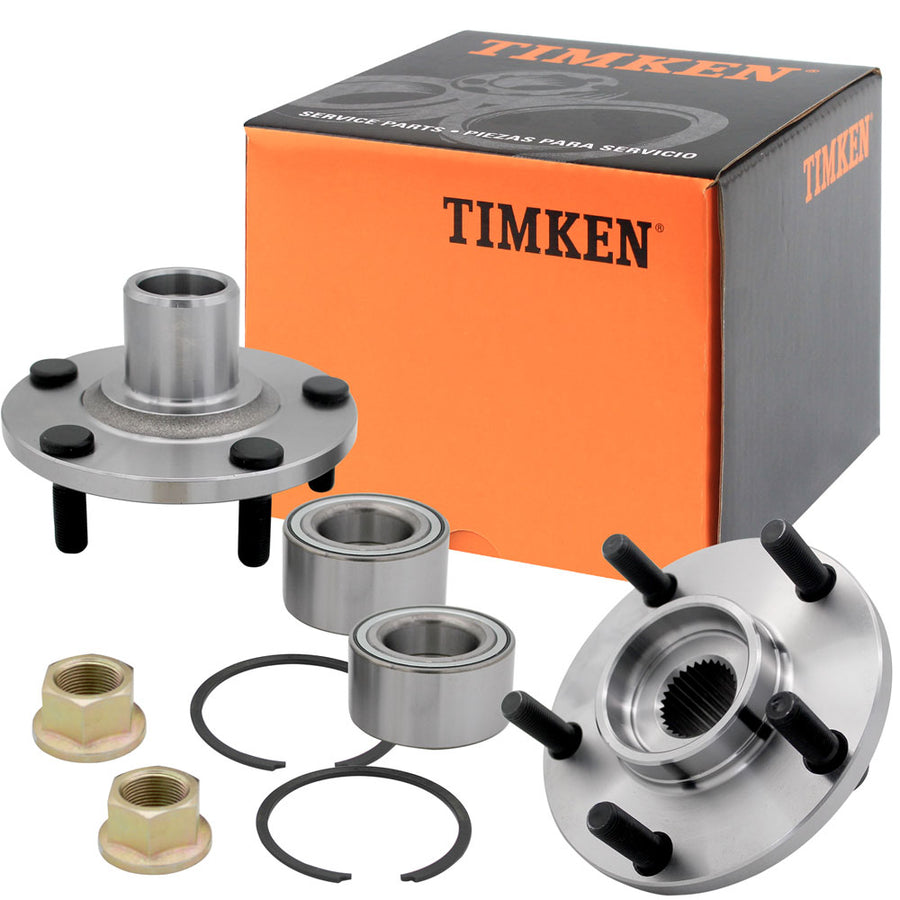 Timken HA590600K Front Wheel Hub Bearing for Infiniti I35 Nissan Maxima Altima Non ABS-2pcs