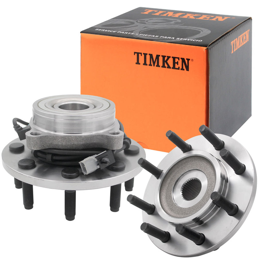 Timken HA590203 Front Wheel Bearing Hub Assembly 2000-2002 Dodge Ram 2500-2pcs
