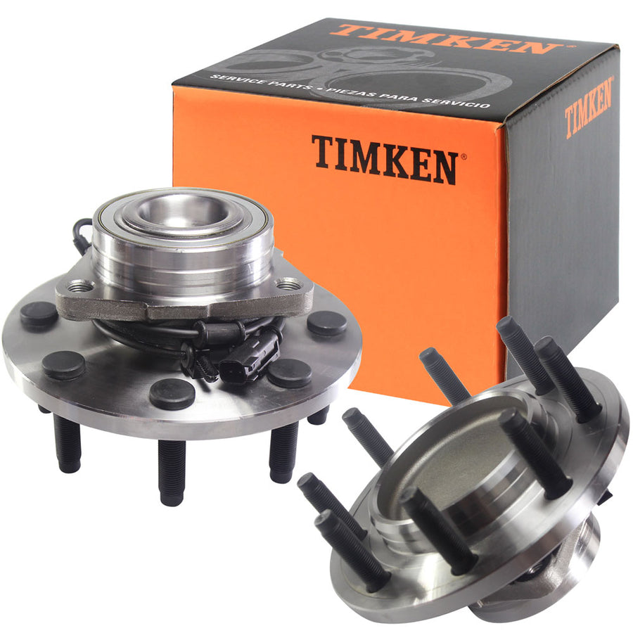 Timken-SP550104 Front Wheel Bearing Hub Assembly 06-08 Dodge Ram 2500 RWD -2pcs