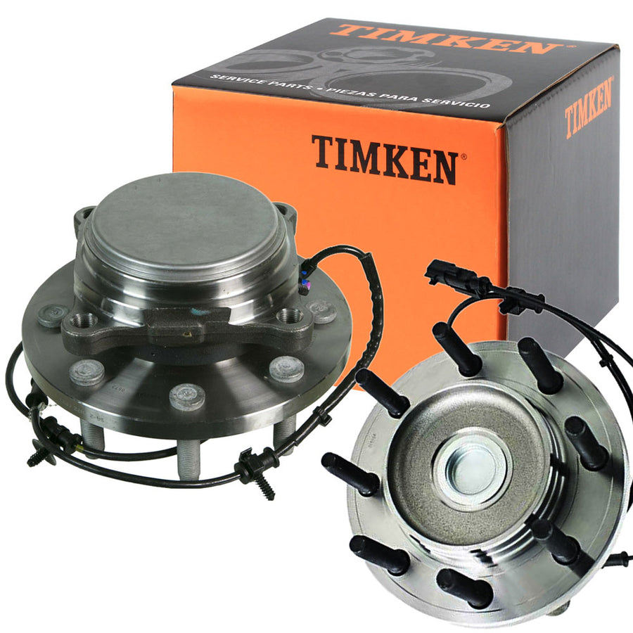 Timken-HA590466 Front Wheel Bearing and Hub Assembly Fits 2012-2014 RAM 3500 2WD -2pcs