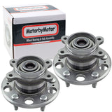 MotorbyMotor 512410 Rear Wheel Bearing & Hub Assembly Fits for Hyundai Elantra 2008 2009 2010 Wheel Hub w/5 Lugs (2 PACK)