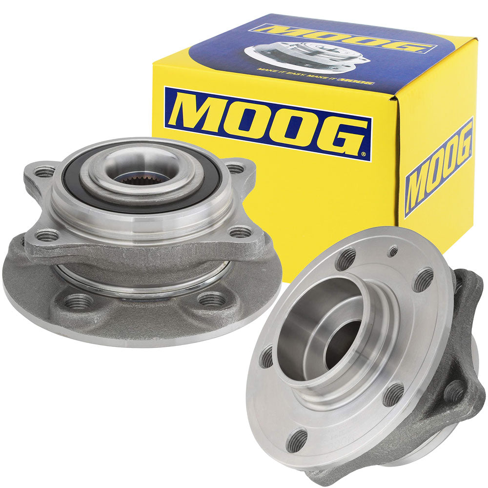 MOOG 513194 Front Wheel Hub Bearing Assembly 513194 For Volvo XC70 V70 S80 5Lug W/O ABS-2pcs