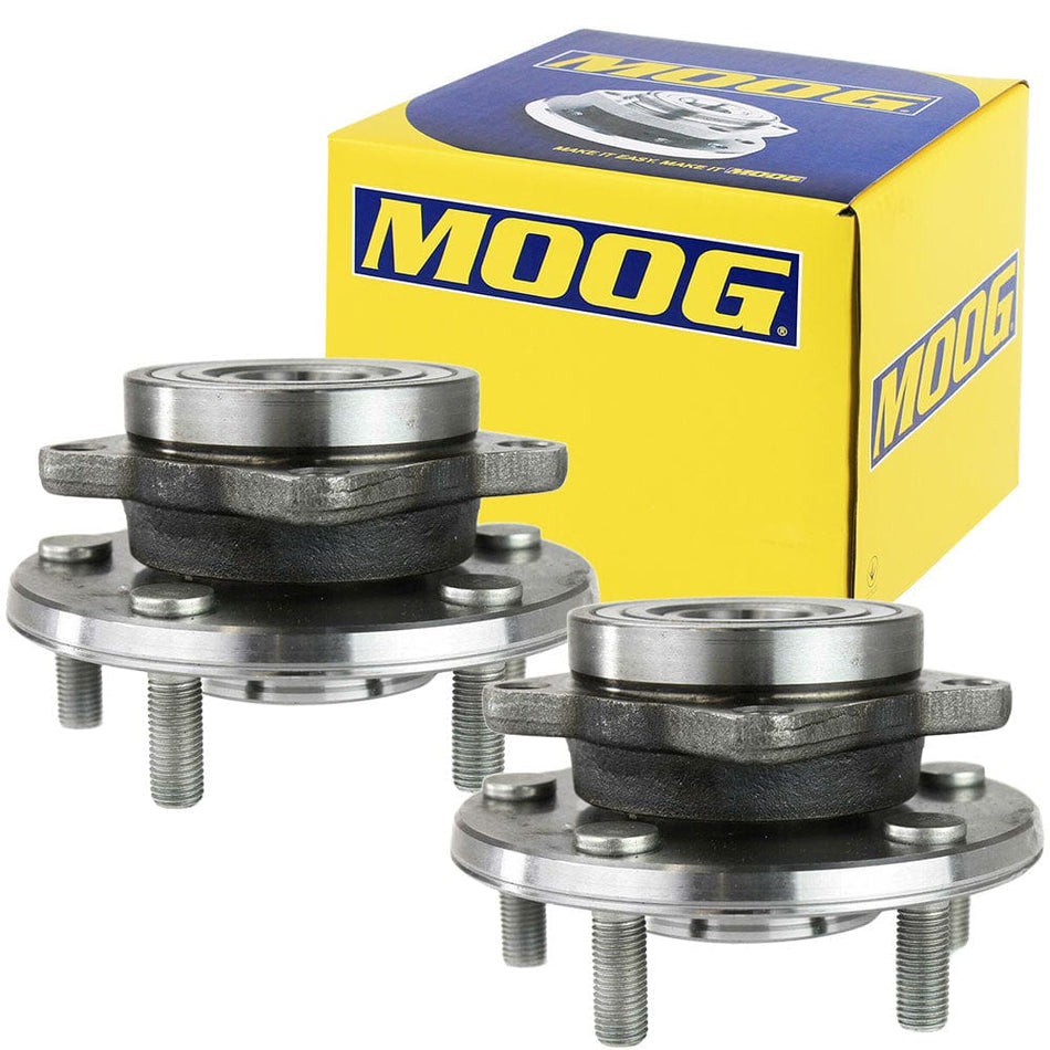 MOOG 513157 Front Wheel Bearing Hub Assembly 1995-2005 Chrysler Dodge Mitsubishi (set of 2)