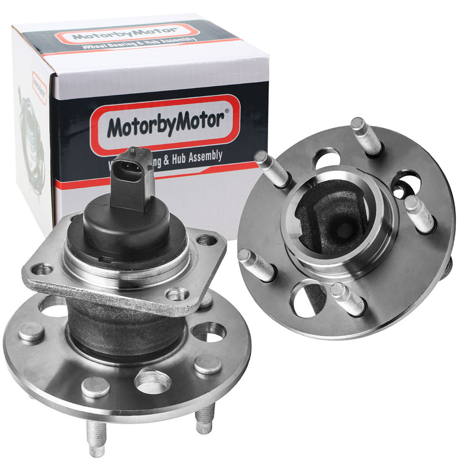 MotorbyMotor 512003 Rear Wheel Bearing  Buick LeSabre/Lucerne/Riviera/Park Avenue, Cadillac Allante/DeVille/DTS/Eldorado/Seville, Pontiac Bonneville/Grand Am, Olds Aurora/Cutlass/Toronado - 2 PACK