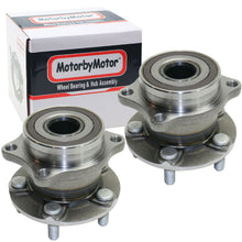 Load image into Gallery viewer, MotorbyMotor 512401 Rear Wheel Bearing Fit Subaru BRZ/Crosstrek/Forester/Impreza/Legacy/Outback/WRX/STI, Scion FR-S, Toyota 86-w/ABS 5 Lugs-2PK